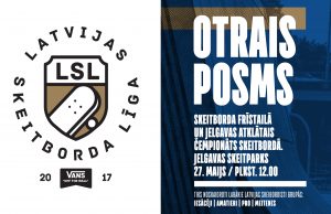 Vans Latvijas Skeitborda līgas 2. posms 27. maijā Jelgavā