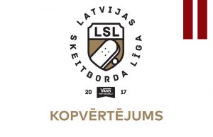 VANS LATVIJAS SKEITBORDA LĪGAS KOPVĒRTĒJUMA REZULTĀTI 2017