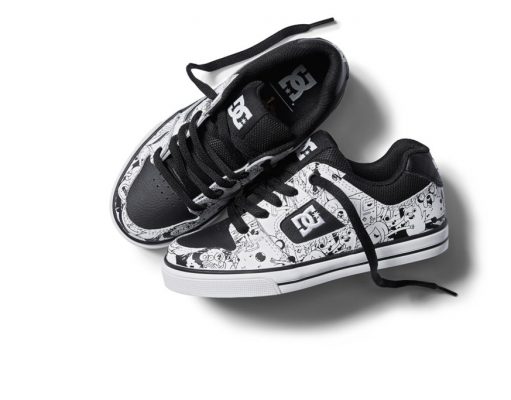 DC Shoes jaunā apavu kolekcija “DC x Adventure Time” jau pieejama Latvijā! black-and-white dcshoes