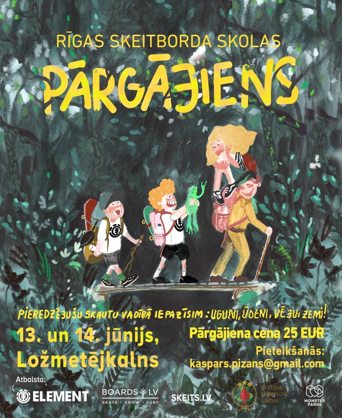 PIEDALIES PIEDZĪVOJUMU PĀRGĀJIENĀ!