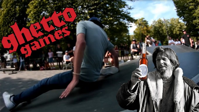 Skeitborda Sacensības Ventspilī Ghetto Games festivālā